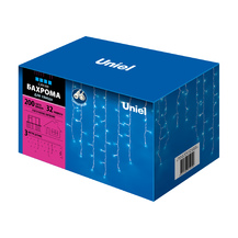 ULD-B3010-200/TWK BLUE IP67 Бахрома светодиодная с эффектом мерцания, 3м, соеденяемая, 200диодов UNI