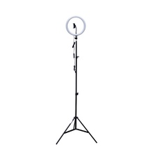 KD-810F C02 LED светильник кольцев. 10Вт,напольный на штативе Camelion