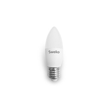 Светодиодная лампа Sweko 42 серия 42LED-С35-10W-230-3000K-E27