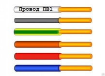 ПВ 1 х 1,5 (ПуВ 1 х 1,5) провод белый