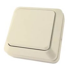 хххВыключатель 1-кл. ОУ 10А слон.кость