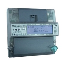 Счетчик Меркурий 236 ART-02 RS (10-100А)кл1\2RS485 оптопорт 230\400В