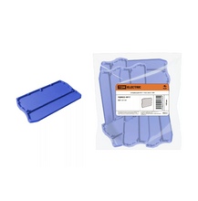 хххЗаглушка для ЗКБ 1,5/2,5 мм2 синяя TDM (100шт)