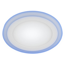 LED 3-9 BL 9W 220V 4000K круглый с синей подсветкой Светильник светодиодный ЭРА