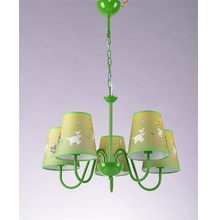 HD 73536-5 Green Светильник подвесной 5хЕ14 WINK