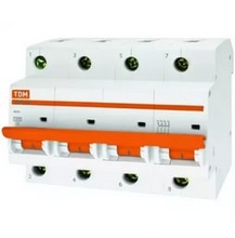 МП-63 4Р 63А Модульный переключатель трехпозиционный TDM (3 шт)