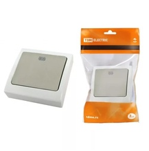 Выключатель 1-кл. скрытой установки IP54 10А 