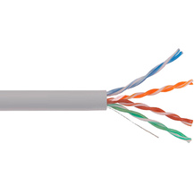 F/UTP ШПД ,кат,5E 24AWG.4x2x0.48мм solid,LSZH.305м, белый кабель связи витая пара ITK