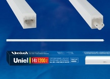 ULI-E01-14W/DW/K WHITE Свет-к линейный светодиодный с выкл.6000К1200Лм UNIEL