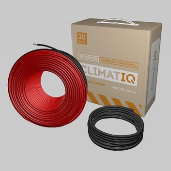 Греющий кабель CLIMATIQ CABLE (20 Вт-м2) 42,5m