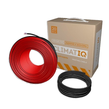 Греющий кабель CLIMATIQ CABLE (20 Вт-м2) 80m