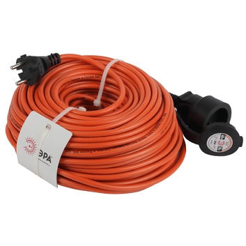 UPx-1-2x1-40m-IP44 в бухте б/з 40м 1 гн ПВС 2х1 Удлинитель силовой ЭРА