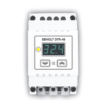 Терморегулятор DEVOLT DTR-40 (DIN-рейка)