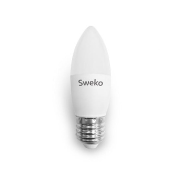 Светодиодная лампа Sweko 42 серия 42LED-С35-10W-230-4000K-E27