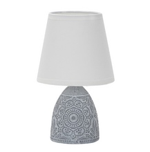 UML-B301 E14 DARK GREY Светильник настольный декоративный под лампу Е14, 40W. Механический выключате