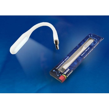 TLD-541 White Светильник -фонарь переносной Uniel 6LED,питание от USB-порта