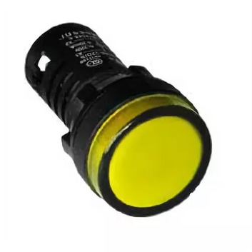 Лампа AD22DS (LED) матрица d22мм желтый 230В ИЭК