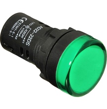 Лампа AD22DS (LED) матрица d22мм зеленый 24В AC DC ИЭК