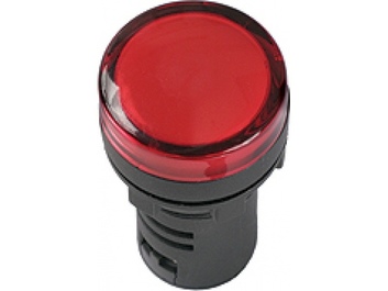 Лампа AD22DS (LED) матрица d22мм красный 110В AC DC ИЭК