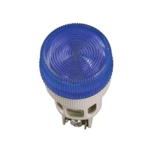 Лампа ENR-22 сигнальная d22мм синий неон 240В цилиндр ИЭК