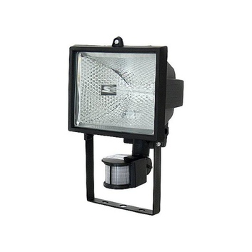 Прожектор ИО150Д(детектор) галоген.черный IP54