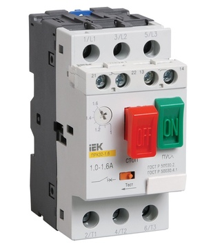 Пускатель ПРК32-10 In=10A Ir=6-10A Ue 660B ИЭК