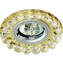 CD2520 желтый хром под G5,3 точечный светильник