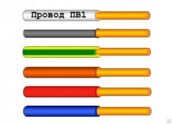 ПВ 1 х 25 (ПуВ 1 х 25) провод желто-зеленый