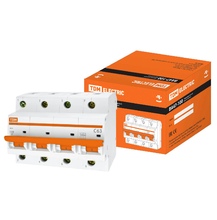 Авт. выкл.ВА47-100 4Р 63А 10 кА  х-ка С TDM