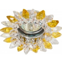 CD2315 прозрач.хром под MR16 G5.3 точечный светильник