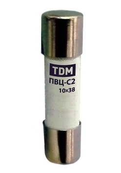 Держатель плавких вставок ДПВ 10х38 1П TDM