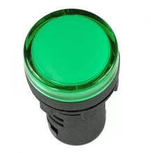 Лампа AD22DS (LED) матрица d22мм зеленый 12В AC\DC TDM