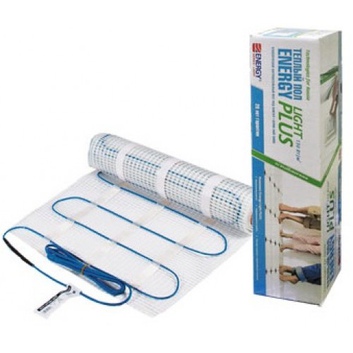 Нагревательный мат 1200 Вт-8,0м2 Energy Light Plus