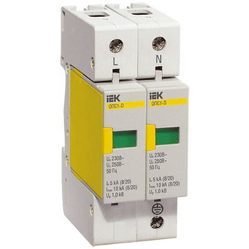 Разрядник ОПС1-D 4Р In=5kA Un=230B Im=10kA ИЭК (1 шт)