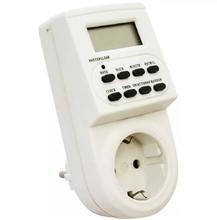 Таймер-розетка ТМ22 3500W 16А 230V недельная (61925)