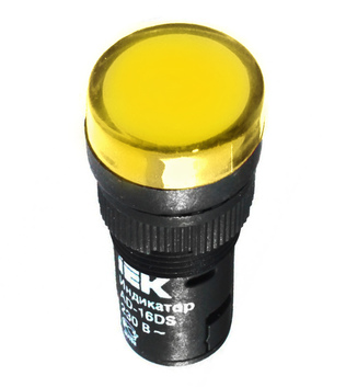 Лампа AD22DS (LED) матрица d22мм желтый 36В AC/DC ИЭК