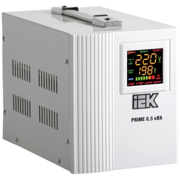 Стабилизатор напряжения переносной серии Prime 0,5 кВА IEK (1 шт)