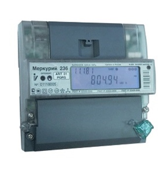 Счетчик Меркурий 236 ART-02 RS (10-100А)кл1\2RS485 оптопорт 230\400В