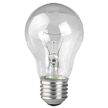 Лампа накаливания ЭРА A50-40-230-E27-CL