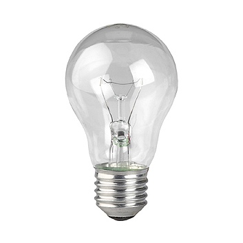 Лампа накаливания ЭРА A55\A50-60-230-E27-CL