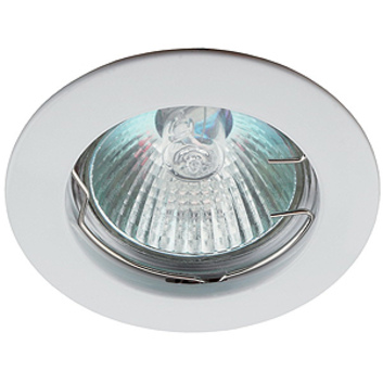 KL1 WH литой простой MR16.12V 50W белый светильник ЭРА