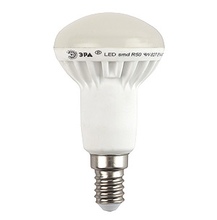 Лампа светодиодная ЭРА STD LED R-50-6W-827-E14