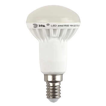Лампа светодиодная ЭРА LED smd R-50-6w-827-E14