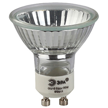 Лампа галогенная ЭРА GU10 -JCDR(MR16)-35W-230V(10\200)