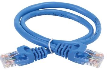 Коммутац. шнур (патч-корд), кат.5Е UTP, 2м, синий ITK