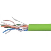 U/UTP, кат.5E 4x2х24AWG solid, LSZH, 305м, зеленый кабель связи витая пара ITK (LC1-C5E04-122)