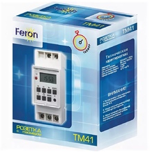 Таймер-розетка ТМ41 3500W 16А 230V