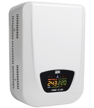 Стабилизатор напряжения настенный серии Prime 10 кВА IEK (1шт)