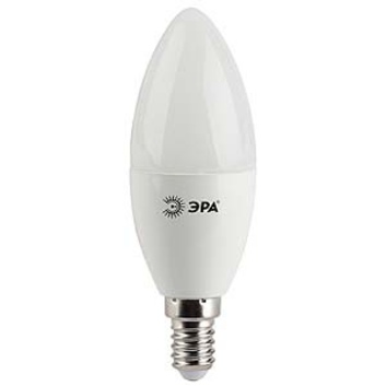 Лампа светодиодная ЭРА LED smd B35-6w-827-E14 ЕСО
