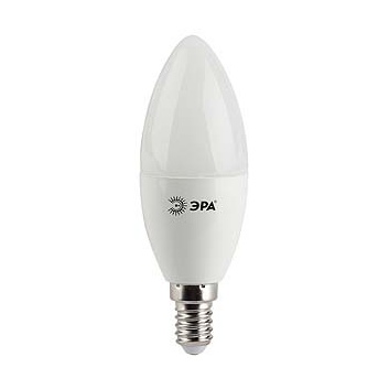 Лампа светодиодная ЭРА LED smd B35-6w-827-E14 ЕСО СНЯТ (замена Б0052383)